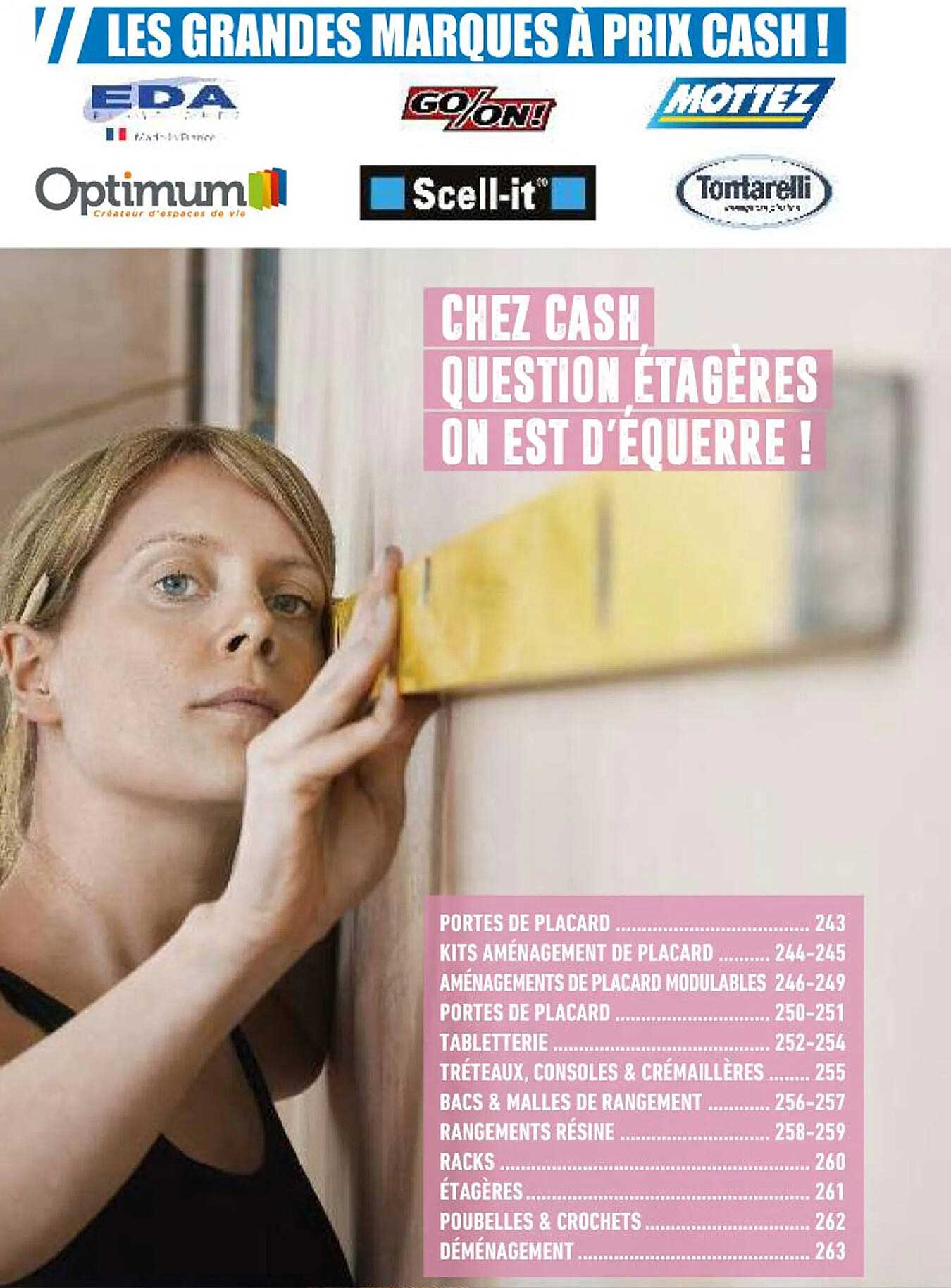 les grandes marques à prix cash !