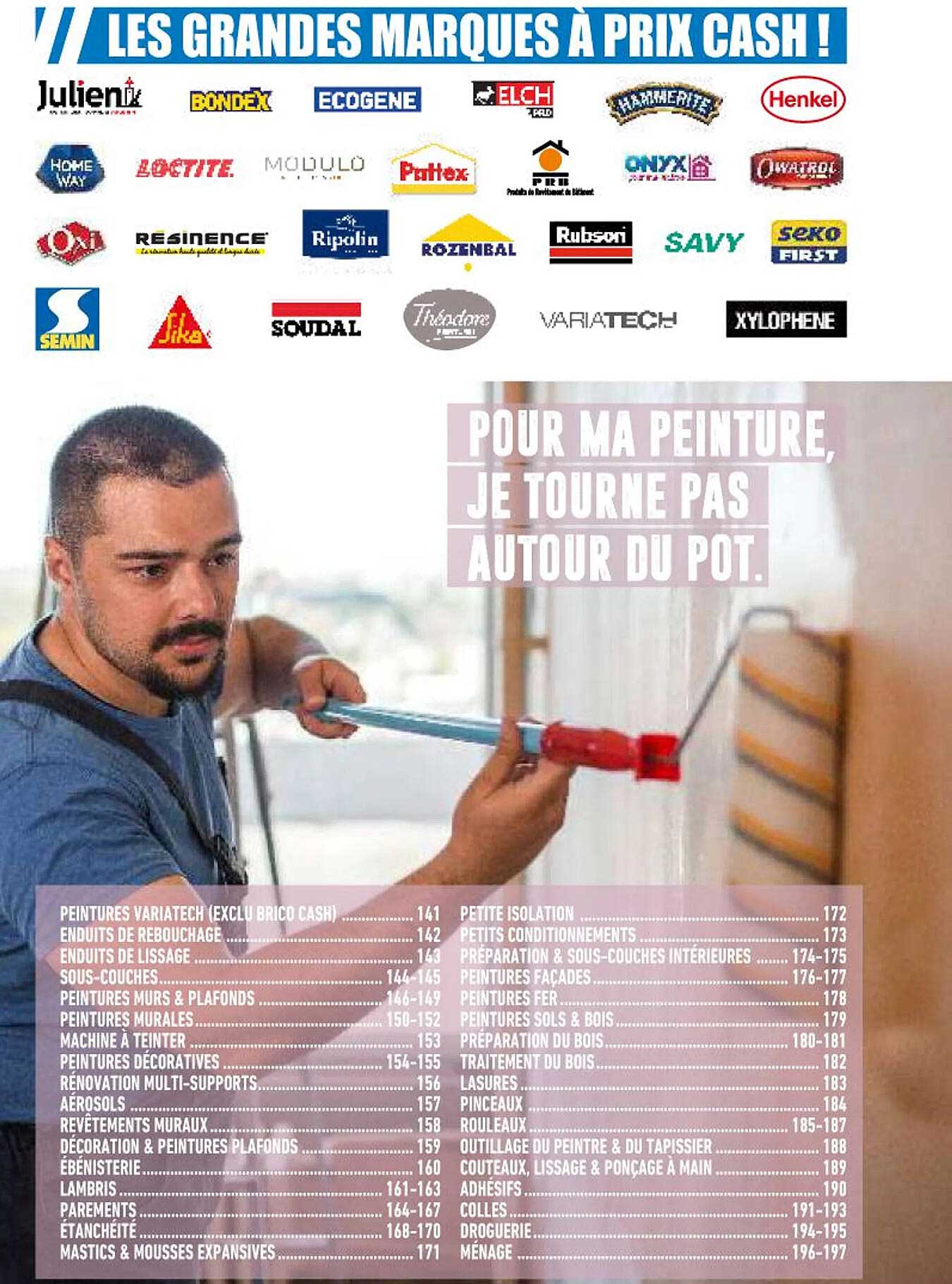 les grandes marques à prix cash!