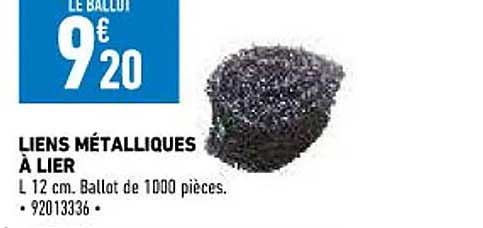 liens métalliques à lier