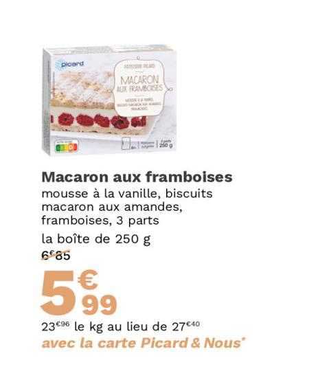 Macaron Aux Framboises