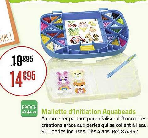 mallette d'initiation aquabeads