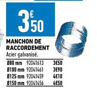 manchon de raccordement