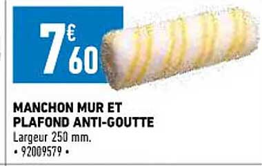 manchon mur et plafond anti-goutte