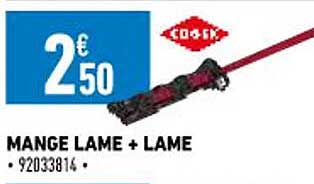 mange lame + lame cogex