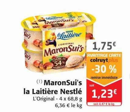 Maronsui's La Laitière Nestlé