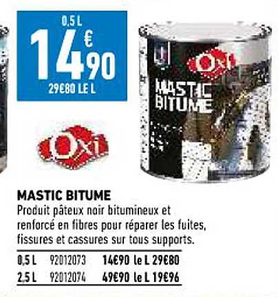 mastic bitume oxi