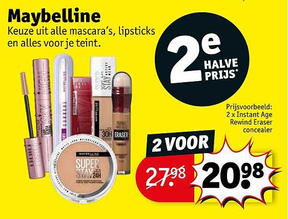 maybelline 2 x instant age rewind eraser concealer