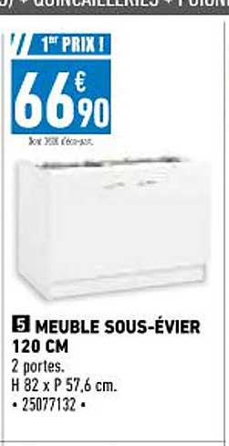 Meuble Sous-évier 120 Cm