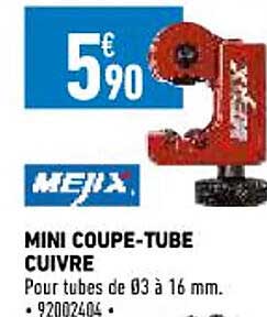 mini coupe-tube cuivre mejix