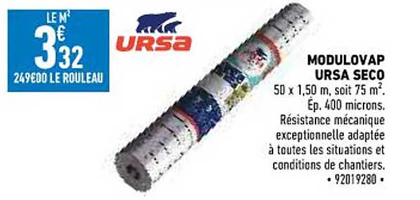 modulovap ursa seco