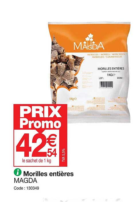 Morilles Entières Magda