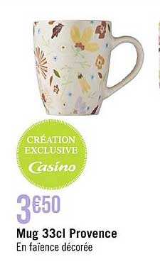 mug 33cl provence