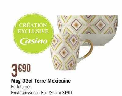 mug 33cl terre mexicaine