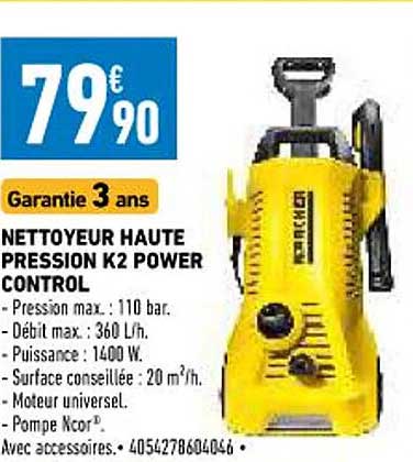 nettoyeur haute pression k2 power control kärcher