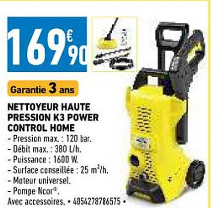 nettoyeur haute pression k3 power control home kärcher