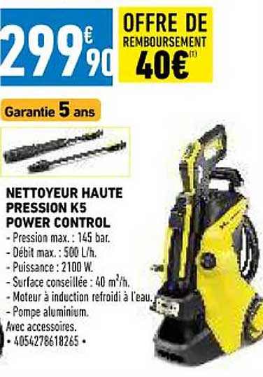 nettoyeur haute pression k5 power control kärcher