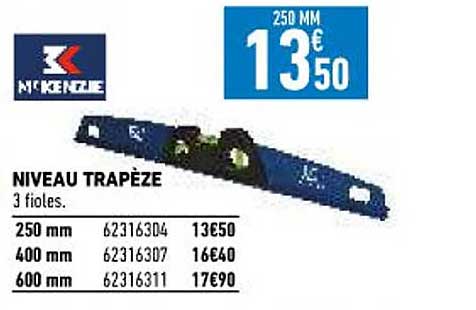 Niveau Trapèze Mc Kenzie