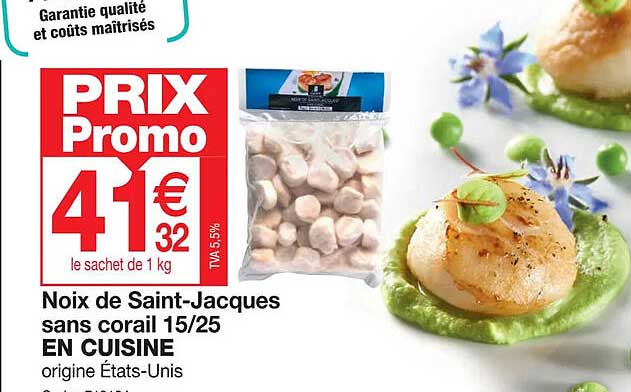 noix de saint-jacques sans corail 15 25 en cuisine