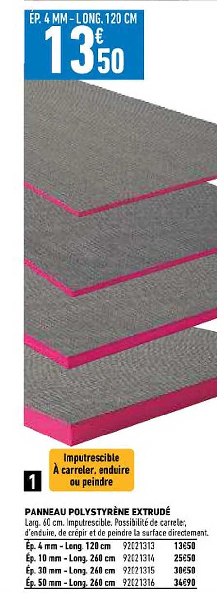 Polystyrne Extrud Brico Depotnull