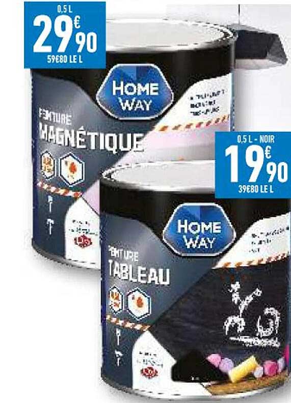 peinture magnétique home way