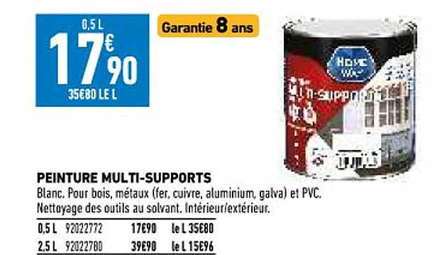 peinture multi-supports home way