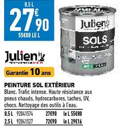 Peinture Sol Extérieur Julien