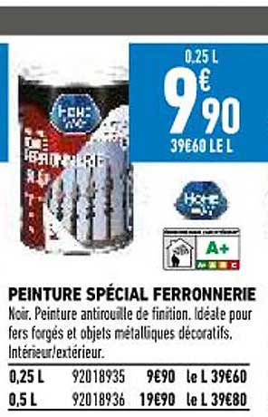 peinture spécial ferronnerie home way