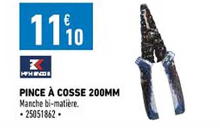 pince à cosse 200mm mc kenzie