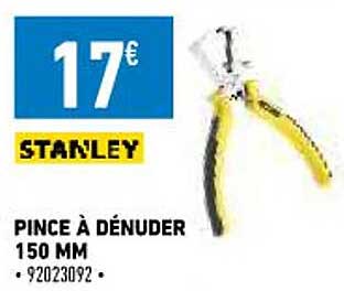 pince à dénuder 150 mm stanley