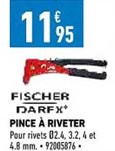 Pince à Riveter Fischer Darex