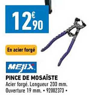pince de mosaïste mejix