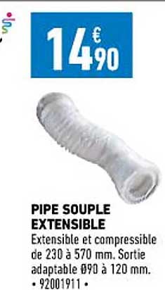 pipe souple extensible