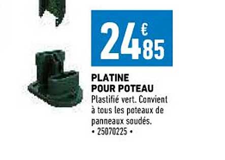 Platine Pour Poteau