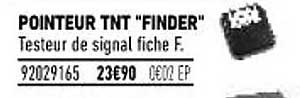 pointeur tnt "finder"