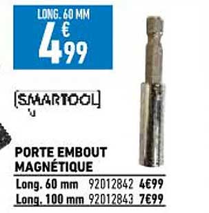 porte embout magnétique smartool