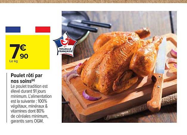 poulet rôti par nos soins