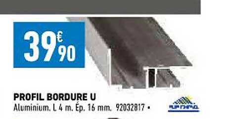 profil bordure u sedpa