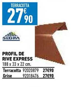profil de rive express sedpa