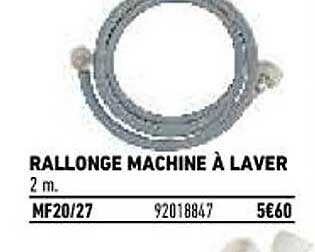 Rallonge Machine à Laver