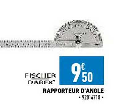 Rapporteur D'angle Fischer Darex