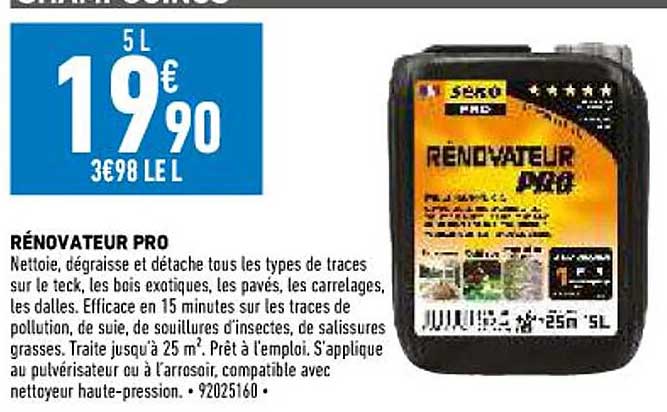 Rénovateur Pro Seko