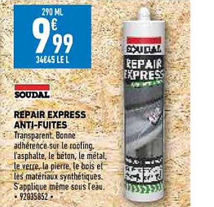 repair express anti-fuites soudal