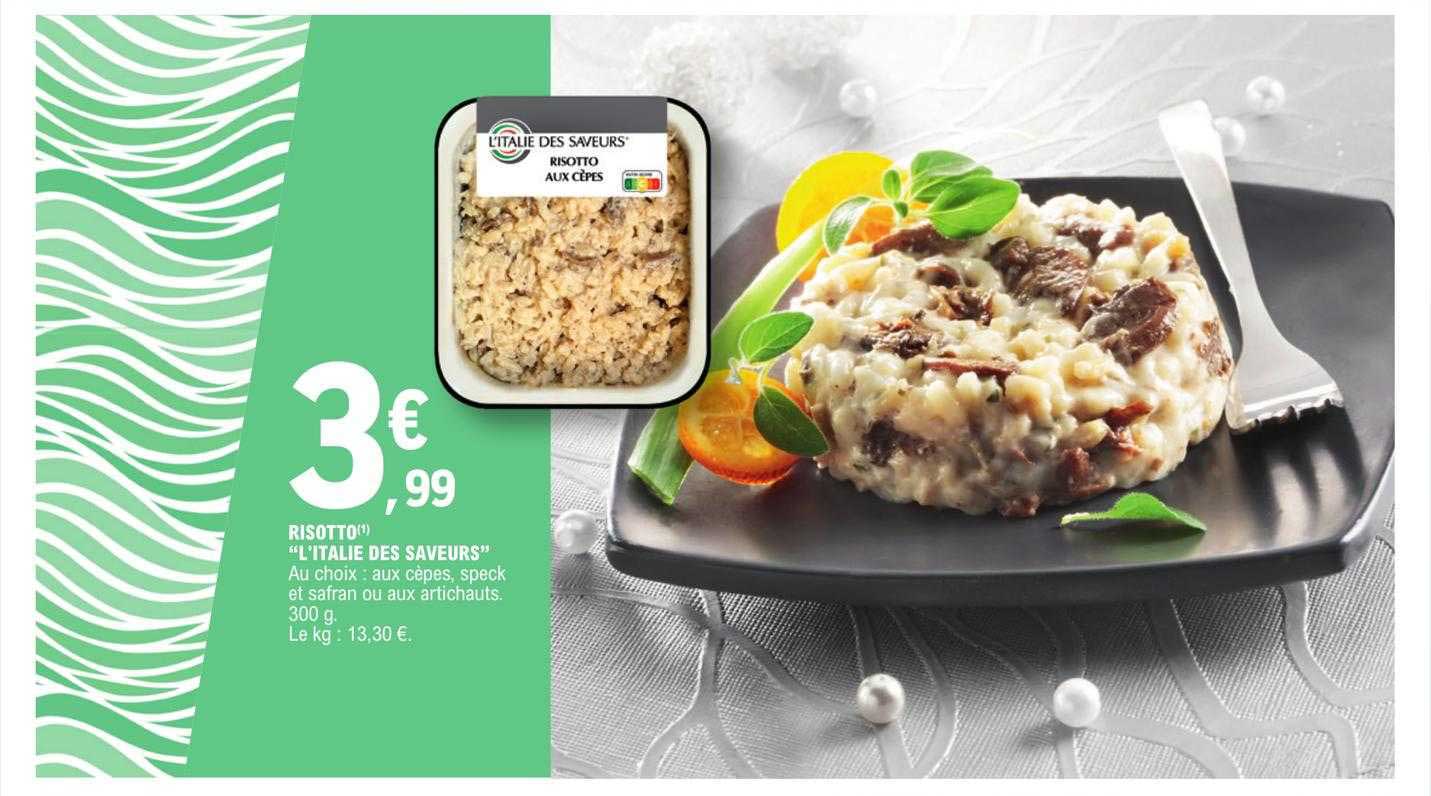 risotto "l'italie des saveurs"
