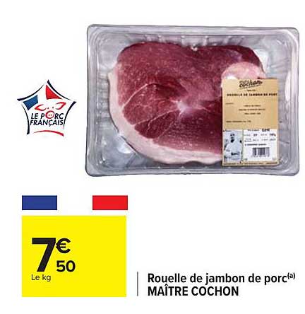 rouelle de jambon de porc maître cochon