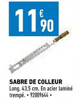 sabre de colleur