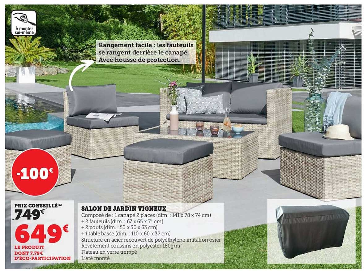 Salon De Jardin Vigneux