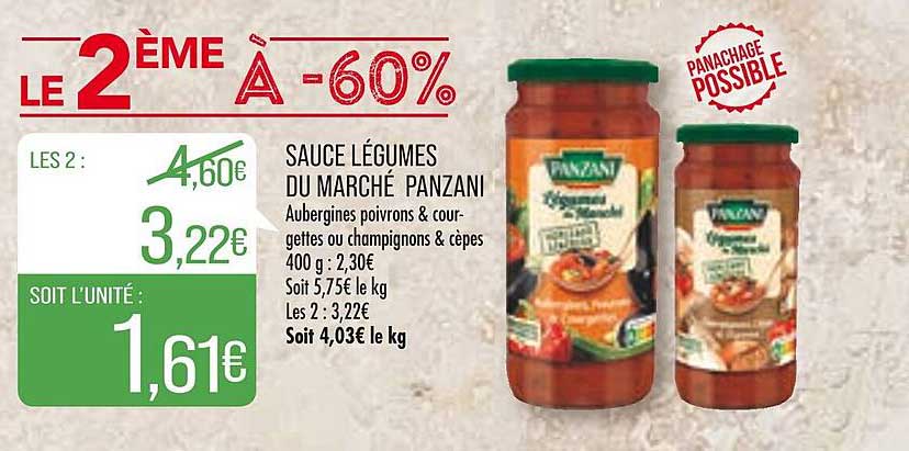 Sauce Légumes Du Marché Panzani