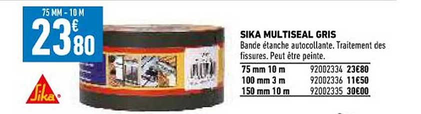 sika multiseal gris