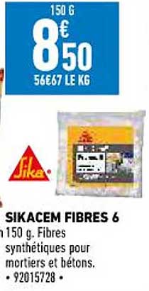 Sikacem Fibres 6 Sika