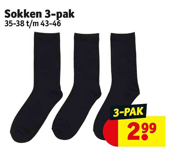 sokken 3-pak
